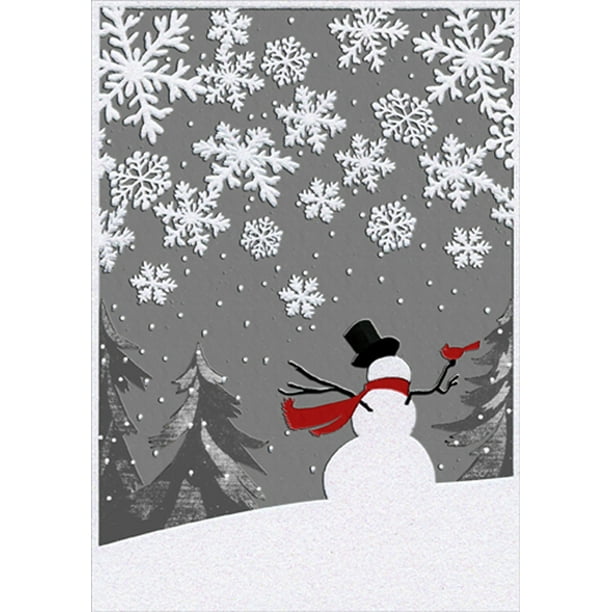 10 Cards Hallmark Handmade Christmas Card Pack /'Sparkling Moments/' 2 Designs